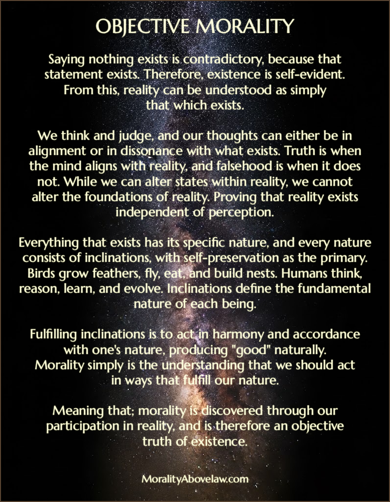 Objective Morality
